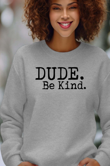 Grossiste I.A.L.D FRANCE - dude kind - Sweat Col Rond Femme