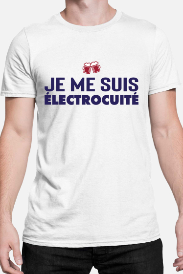 Wholesaler I.A.L.D FRANCE - électrocuité - Men's T-shirt