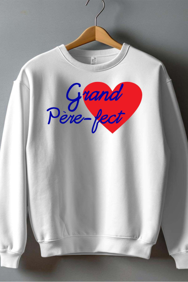 Großhändler I.A.L.D FRANCE - Großvater fect - Herren-Sweatshirt mit Rundhalsausschnitt