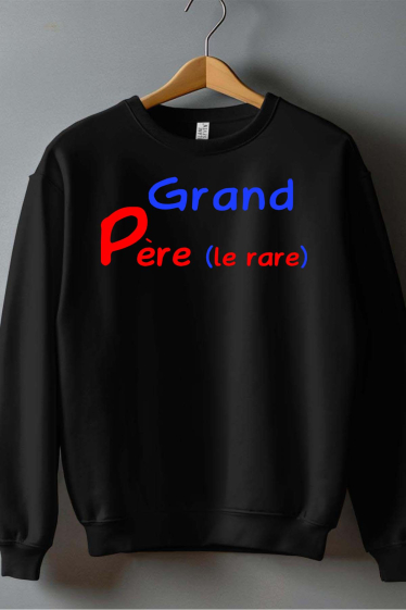 Großhändler I.A.L.D FRANCE - Großvater selten - Herren-Sweatshirt mit Rundhalsausschnitt