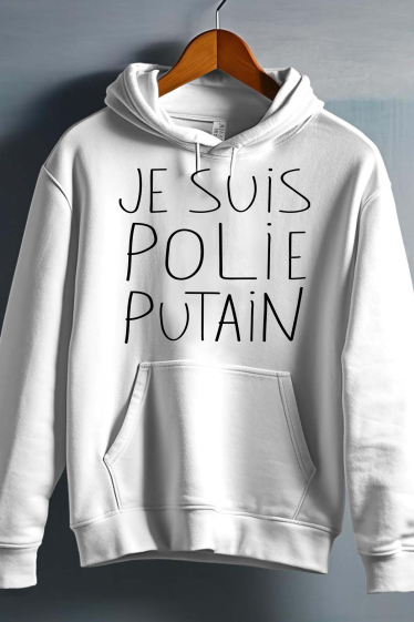 Wholesaler I.A.L.D FRANCE - je suis poili putain - Men's Hooded sweatshirt