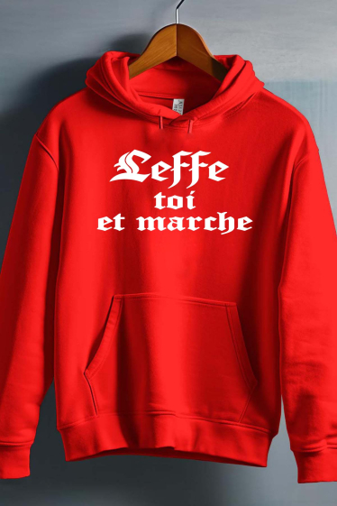 Mayorista I.A.L.D FRANCE - Marchas de Leffe - Sudadera con capucha hombre