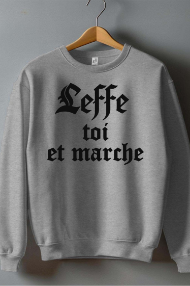 Großhändler I.A.L.D FRANCE - Leffe marche – Herren-Sweatshirt mit Rundhalsausschnitt