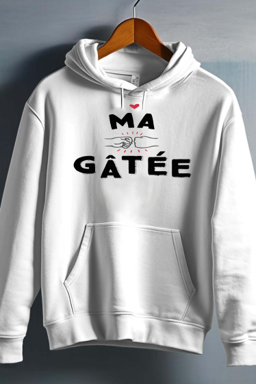 Wholesaler I.A.L.D FRANCE - MA gatée - Men's Hooded sweatshirt