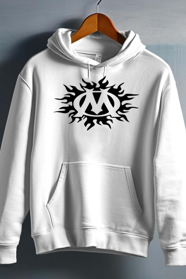 Mayorista I.A.L.D FRANCE - om Fuego - Sudadera con capucha hombre