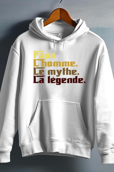 Wholesaler I.A.L.D FRANCE - Papa Mythe - Men's Hooded sweatshirt