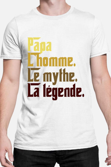 Mayorista I.A.L.D FRANCE - Papá Mito - Camiseta hombre