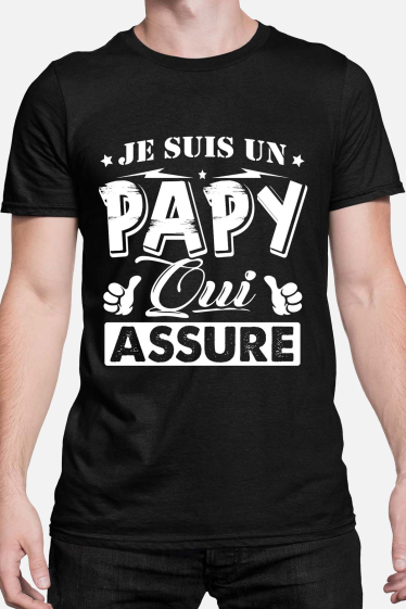 Wholesaler I.A.L.D FRANCE - papy qui assure - Men's T-shirt