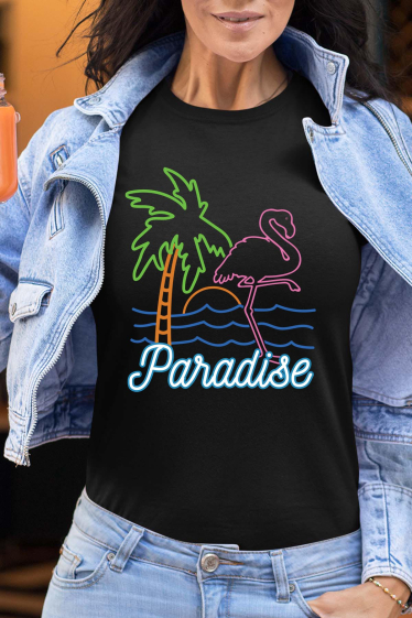 Grossiste I.A.L.D FRANCE - Paradise - Tshirt Femme