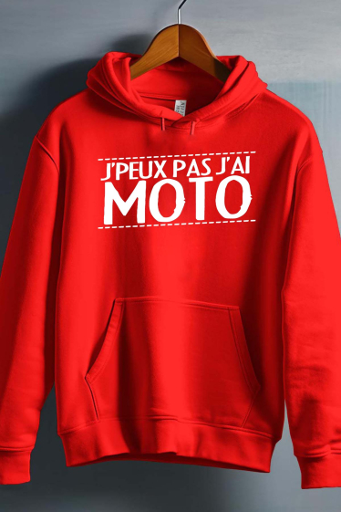 Mayorista I.A.L.D FRANCE - can't moto - Sudadera con capucha hombre