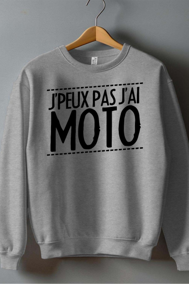 Wholesaler I.A.L.D FRANCE - peux pas moto - Men's crew neck sweatshirt