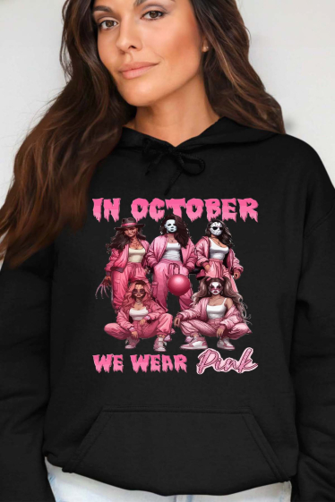 Grossiste I.A.L.D FRANCE - Pink girls band - Sweat Capuche Femme