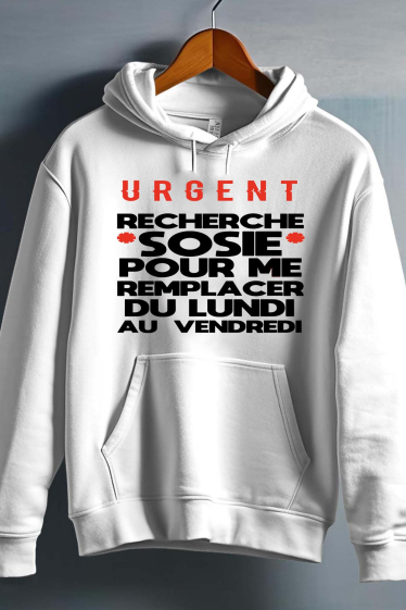 Wholesaler I.A.L.D FRANCE - Sosie Vendredi - Men's Hooded sweatshirt