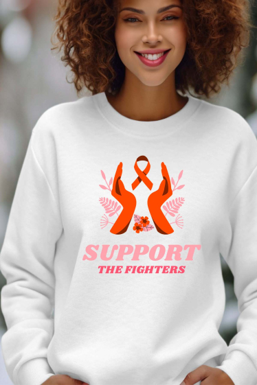 Grossiste I.A.L.D FRANCE - Support fighters - Sweat Col Rond Femme