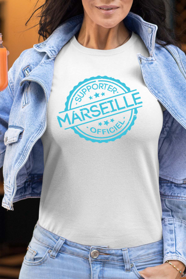 Wholesaler I.A.L.D FRANCE - supporter marseille off - Woman's tee