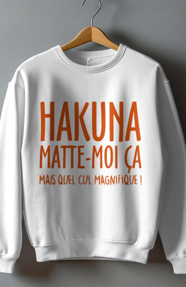 Wholesaler I.A.L.D FRANCE - Men's crew neck sweatshirt - hakuna matte