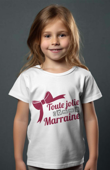 Mayorista I.A.L.D FRANCE - Camiseta niña | muy linda madrina