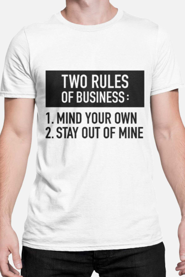 Wholesaler I.A.L.D FRANCE - Men's T-shirt | Two rules