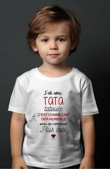 Grossiste I.A.L.D FRANCE - TATA TATOUEE - Tshirt Garçon