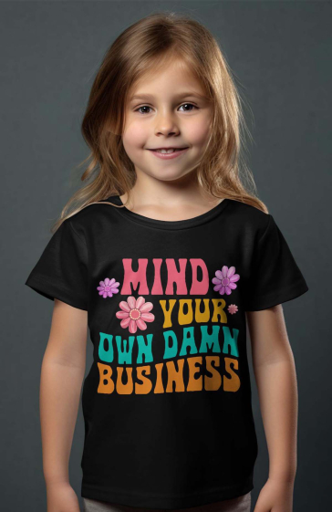 Wholesaler I.A.L.D FRANCE - Girl's tee | Mind business