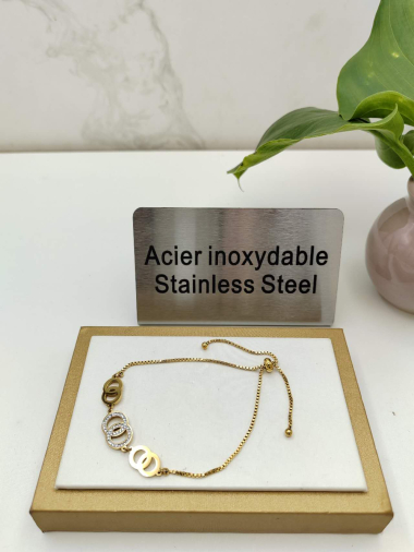 Grossiste I.L JOLI B - Bracelet en ACIER INOXYDABLE