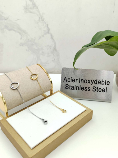 Grossiste I.L JOLI B - Bracelet en ACIER INOXYDABLE