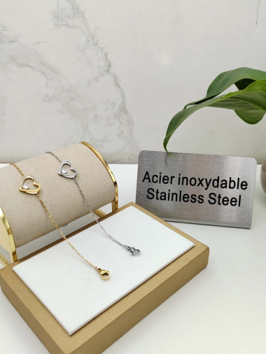 Grossiste I.L JOLI B - Bracelet en ACIER INOXYDABLE