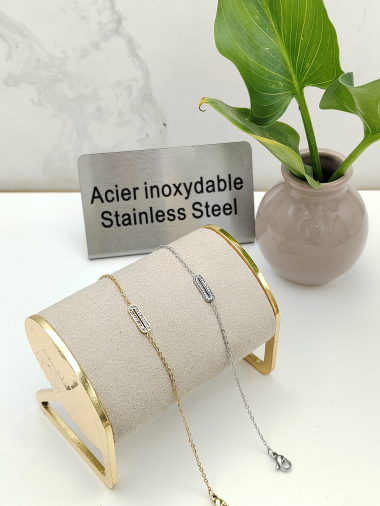 Grossiste I.L JOLI B - BRACELET EN ACIER INOXYDABLE