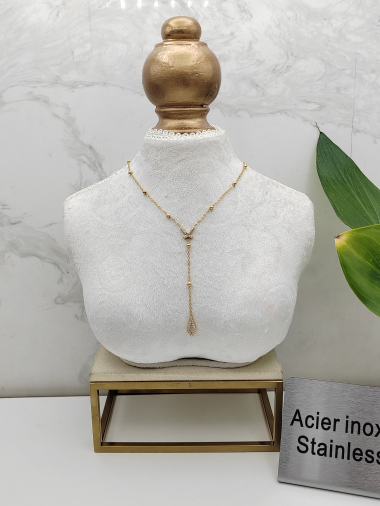 Grossiste I.L JOLI B - COLLIER EN ACIER INOXYDABLE