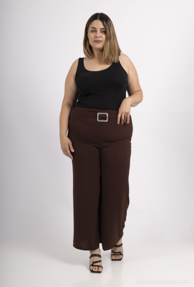 Grossiste I'Mod - Pantalon Large avec Boucle en Jazz