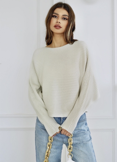 Wholesaler ISSYMA - Long-sleeved ribbed sweater