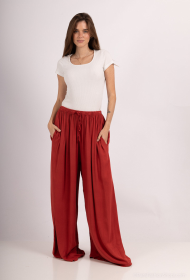 Wholesaler JADE - FLUID VISCOSE TROUSERS