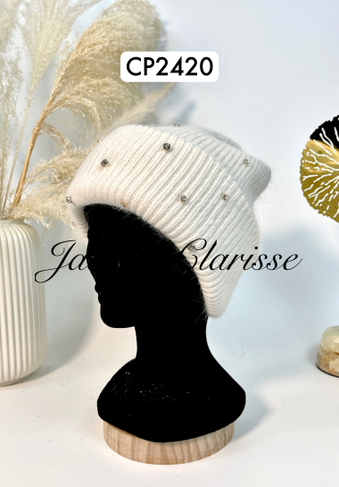 Wholesaler Jade&Clarisse - GLORIA KNITTED VISCOSE HAT