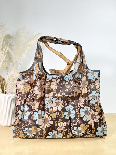 Wholesaler Jade&Clarisse - FOLDABLE AND WATERPROOF FALL SHOPPING BAG