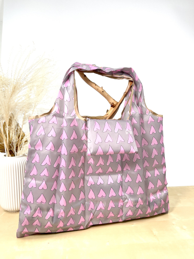 Wholesaler Jade&Clarisse - FOLDABLE AND WATERPROOF FALL SHOPPING BAG