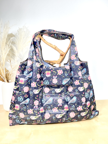 Wholesaler Jade&Clarisse - FOLDABLE AND WATERPROOF FALL SHOPPING BAG