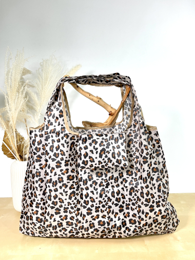 Wholesaler Jade&Clarisse - FOLDABLE AND WATERPROOF FALL SHOPPING BAG