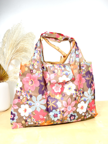 Wholesaler Jade&Clarisse - FOLDABLE AND WATERPROOF FALL SHOPPING BAG