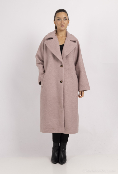 Grossiste Jasminah Paris - Manteau long bicolore