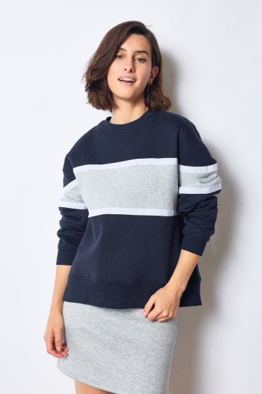 Wholesaler JCL Paris - Sweatshirt offering a modern touch