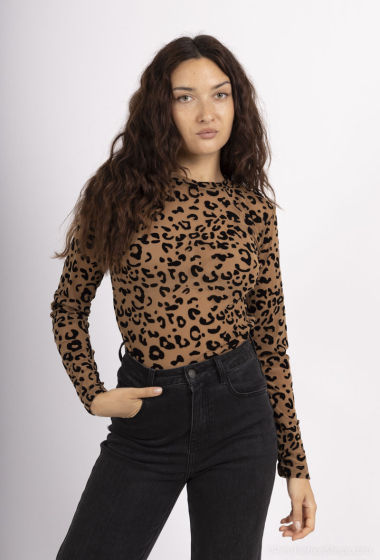 Wholesaler Jolio & Co - Leopard print bodysuit