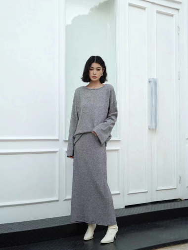 Wholesaler Jolio & Co - Sweater and skirt set