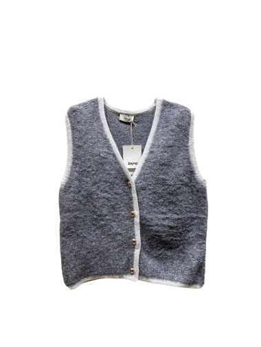 Grossiste JOYNA - GILET DOUX SANS MANCHE