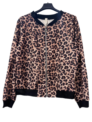 Mayorista Kaia - Bombers con estampado de leopardo