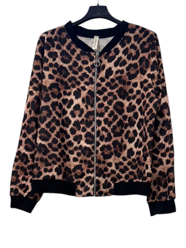 Mayorista Kaia - Bombers con estampado de leopardo