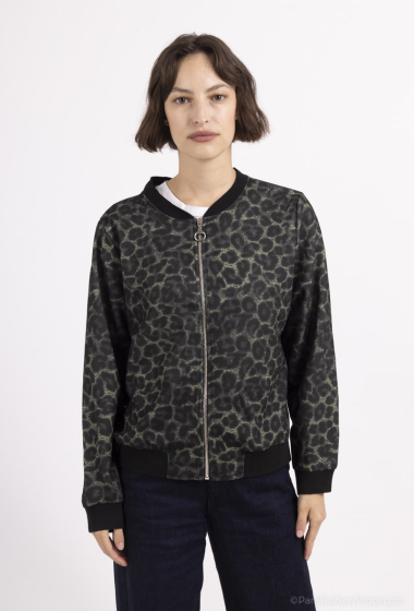 Mayorista Kaia - Bombers con estampado de leopardo