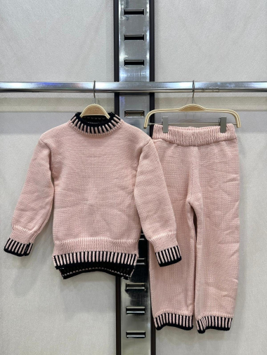 Grossiste KIDS STAR - Ensemble tricot pour enfant avec poches