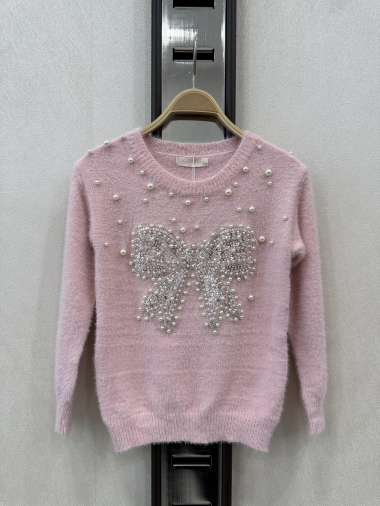 Grossiste KIDS STAR - Pull élégant à strass