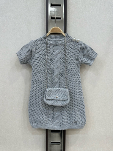 Grossiste KIDS STAR - Robe tricotée