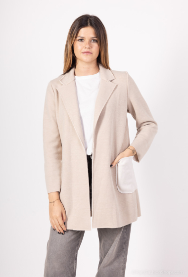 Grossiste L.Steven - Manteau bicolore